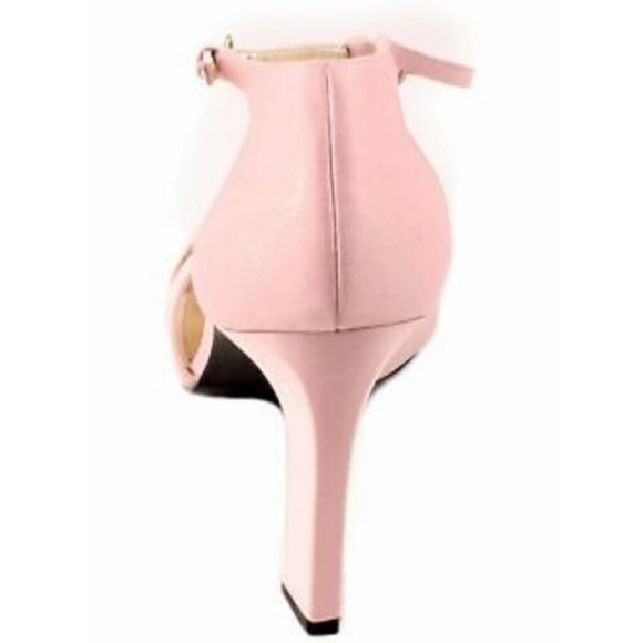 Nordstrom Nina ballet pink satin T strap heel - Picture 6 of 9
